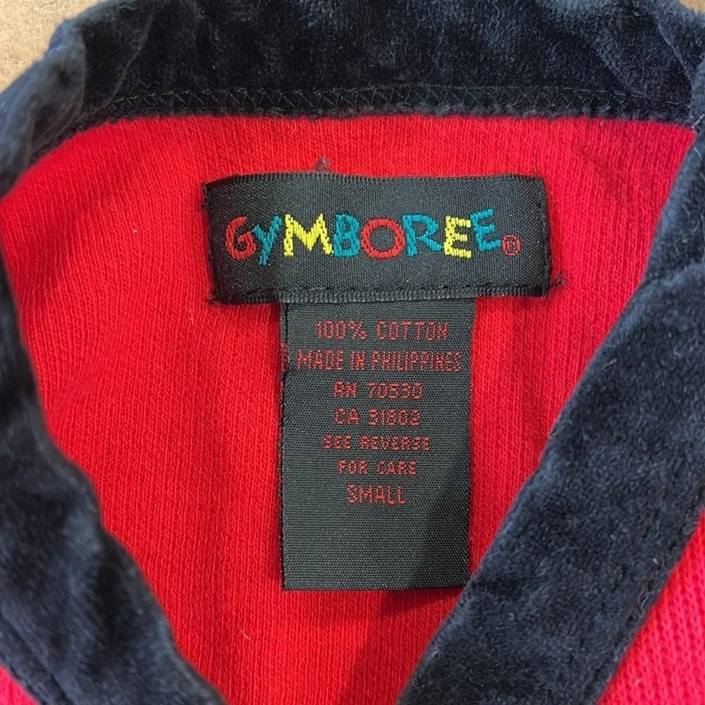 Gymboree rainbow tag waffle knit velvet Scotty dog cardigan sweater